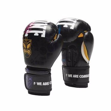 Leone totem kids boxing gloves-black